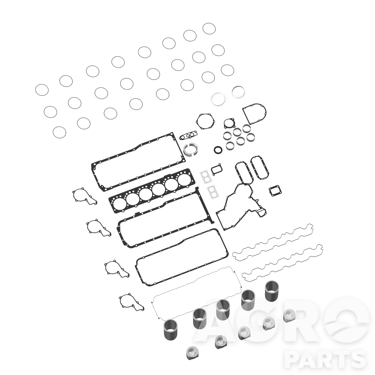 DZ114647, Компл, для рем, двигат,, John Deere