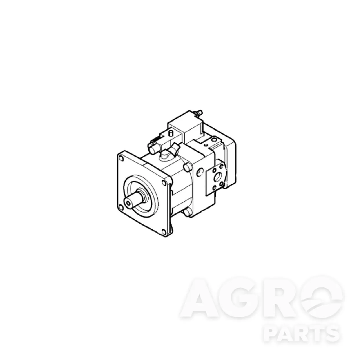 F680155, Гидравлический насос, John Deere